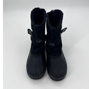 Totes PAC Black Winter Snow Boots Boys Size 6 Waterproof Insulated Outdoor